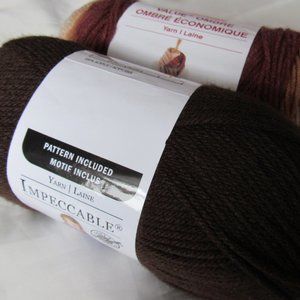 2balls acrylic yarn, Loops& Threads ,Craft Smart yarn